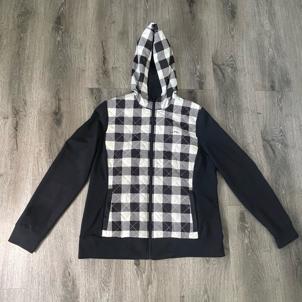 Ralph Lauren Active Black Jacket Hoodie